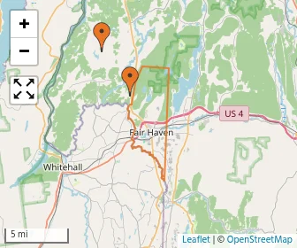 Area schools map